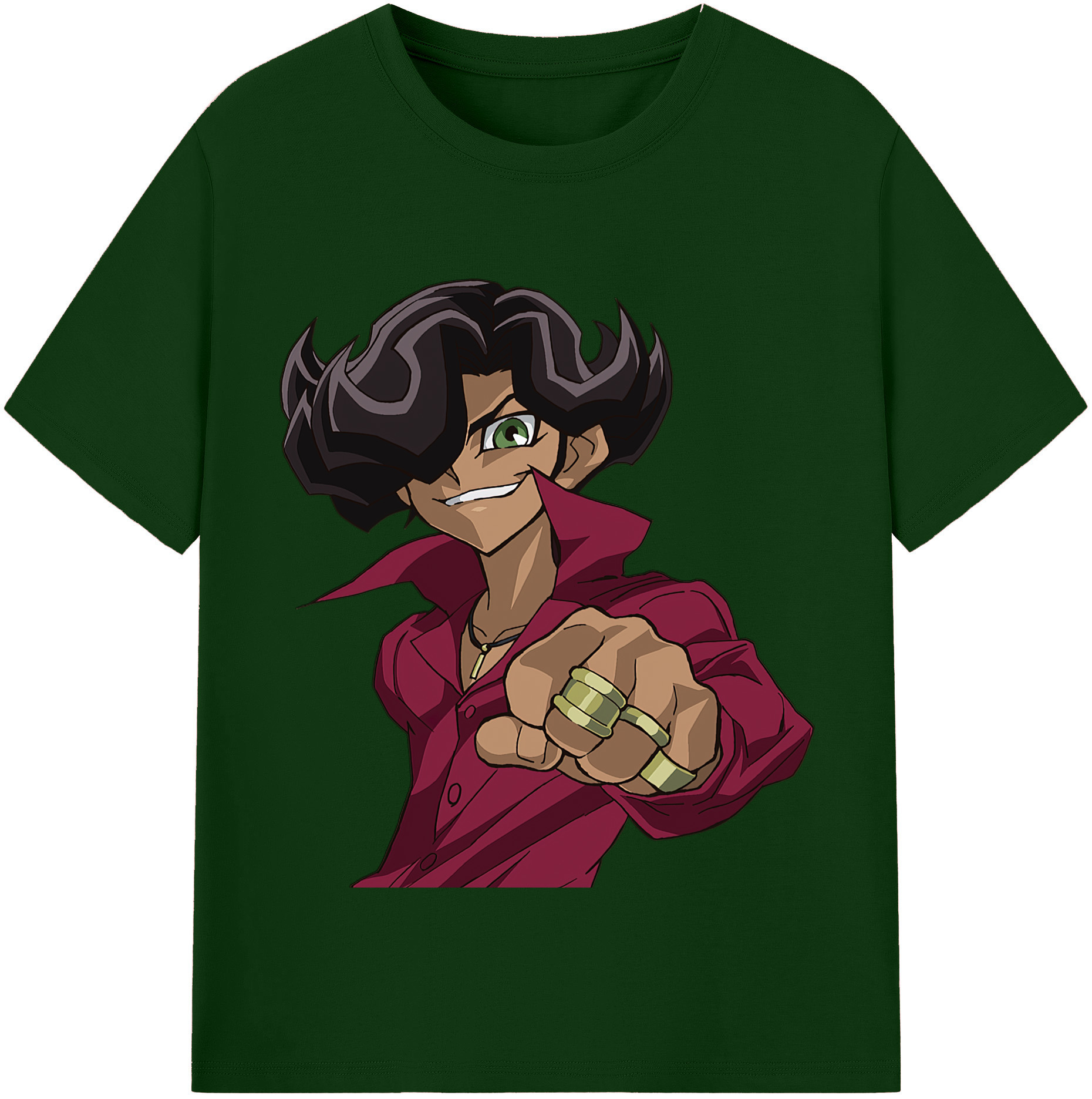 （画像用） 遊☆戯☆王 Yu-Gi-Oh! 綿100％半袖Tシャツ（フロントプリント）